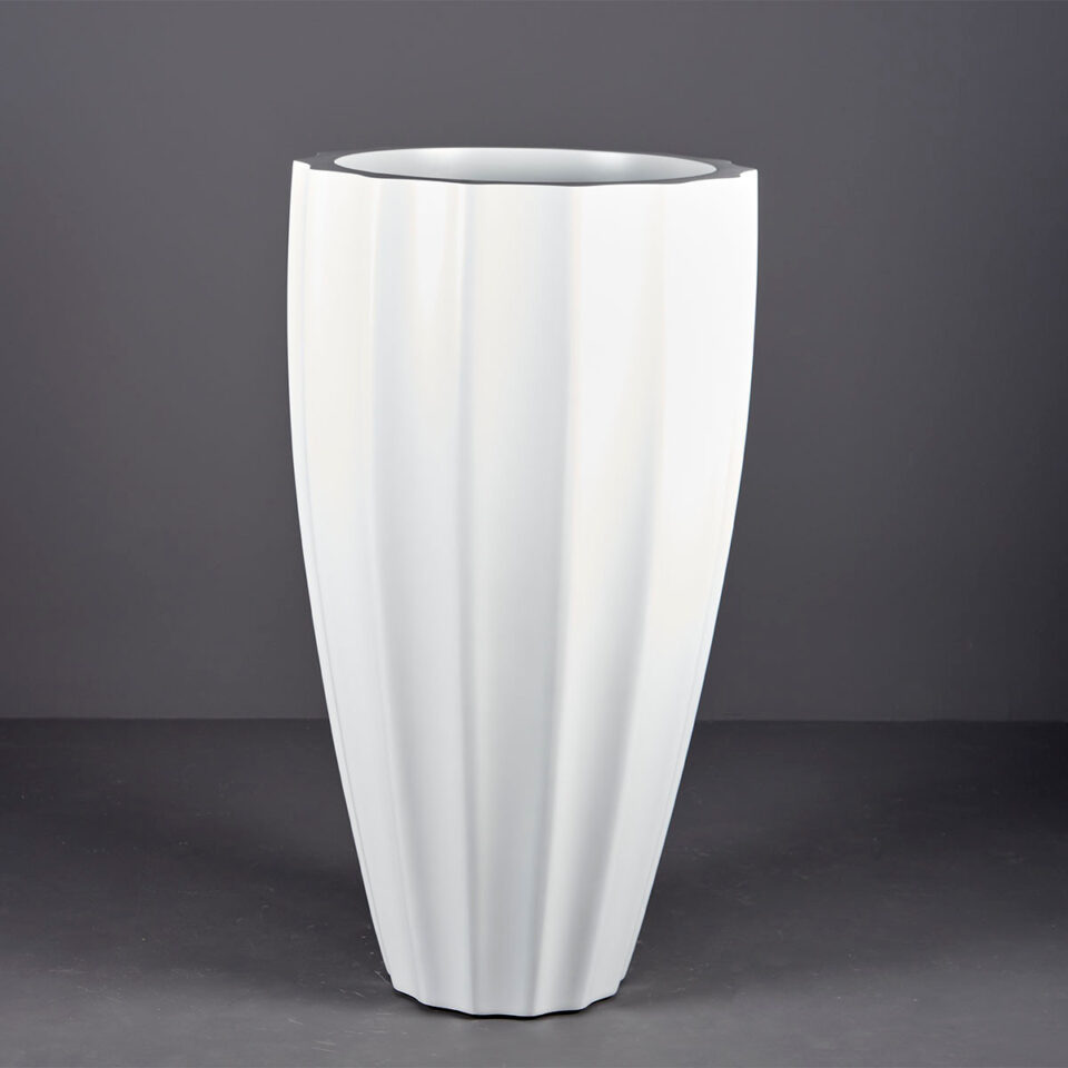 san jose fluted planter