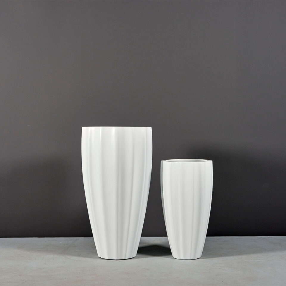 san jose fluted planter