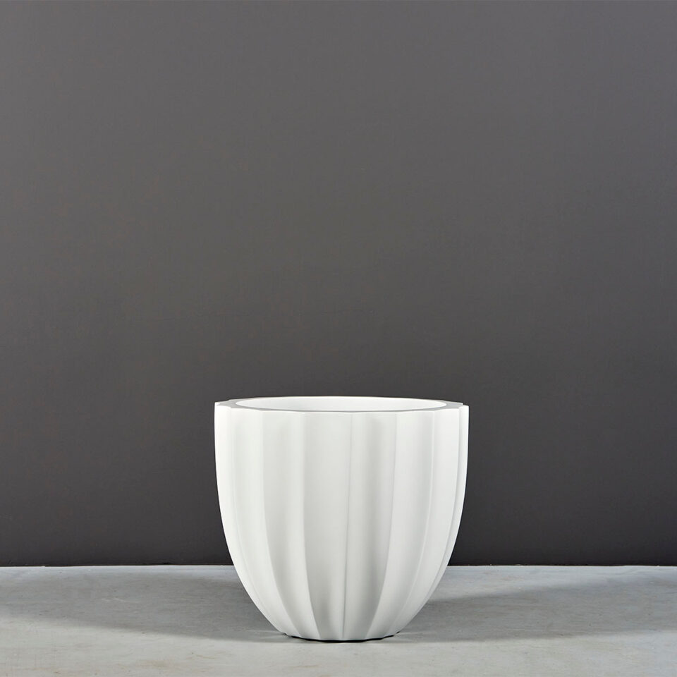 santa barbara fluted planter