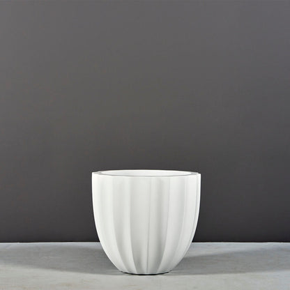 Santa Barbara Fluted Planter